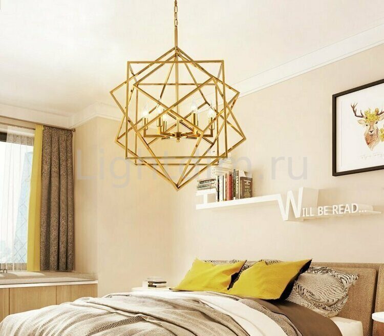 Подвесная люстра  CUBIST CHANDELIER DESIGNED
