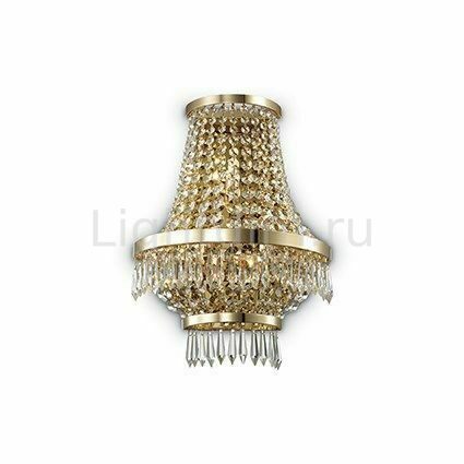 Настенный светильник Ideal Lux Caesar AP3 Oro